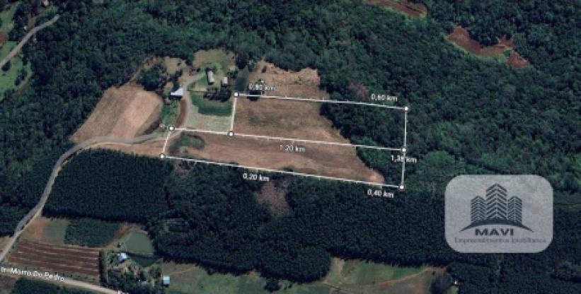 Áreas de terra a venda em Presidente Lucena, Morro do Pedro